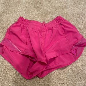 Lululemon pink shorts
